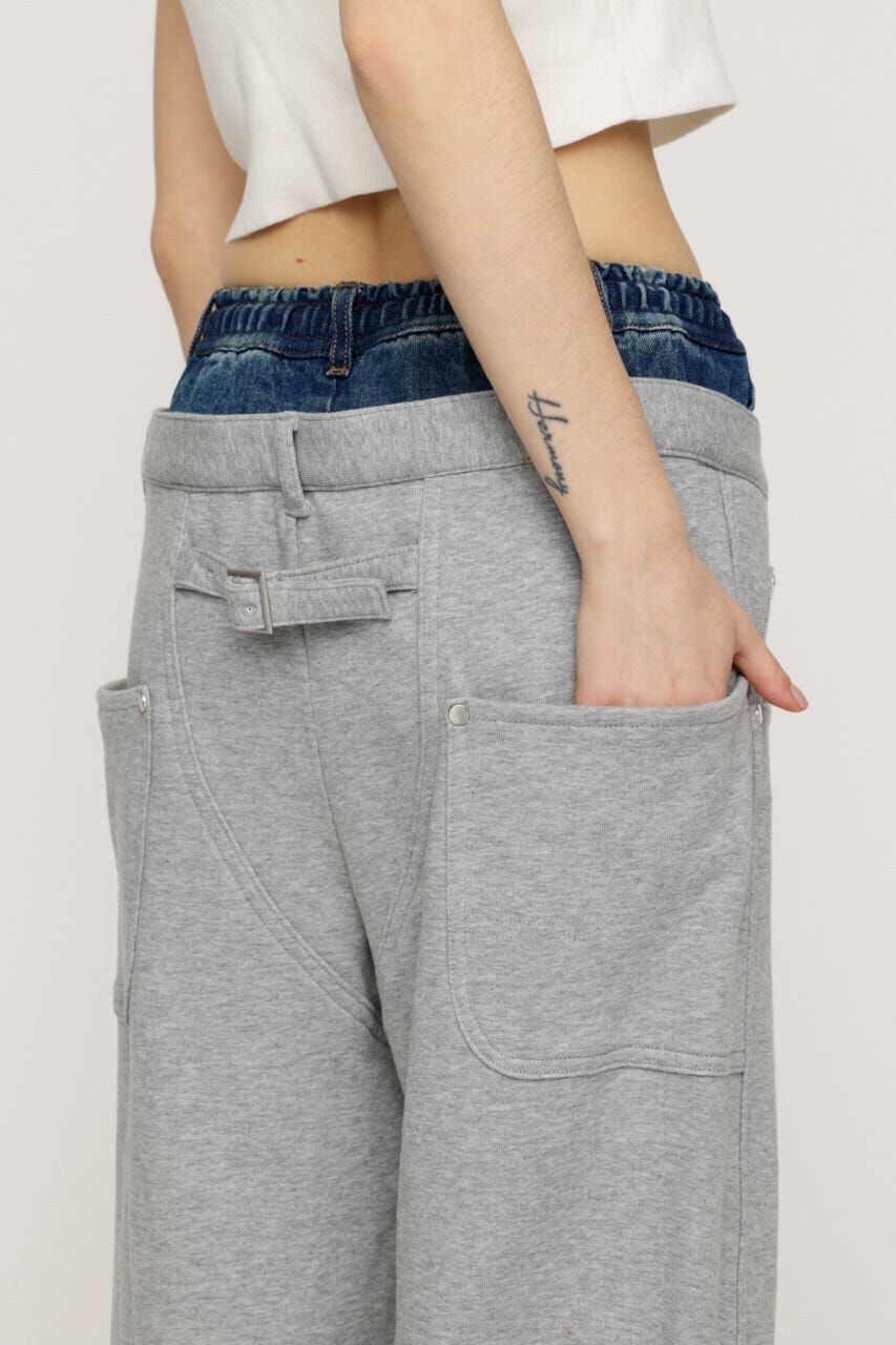 SLY「LAYERED WAIST DOCKING CUT パンツ」|その他|