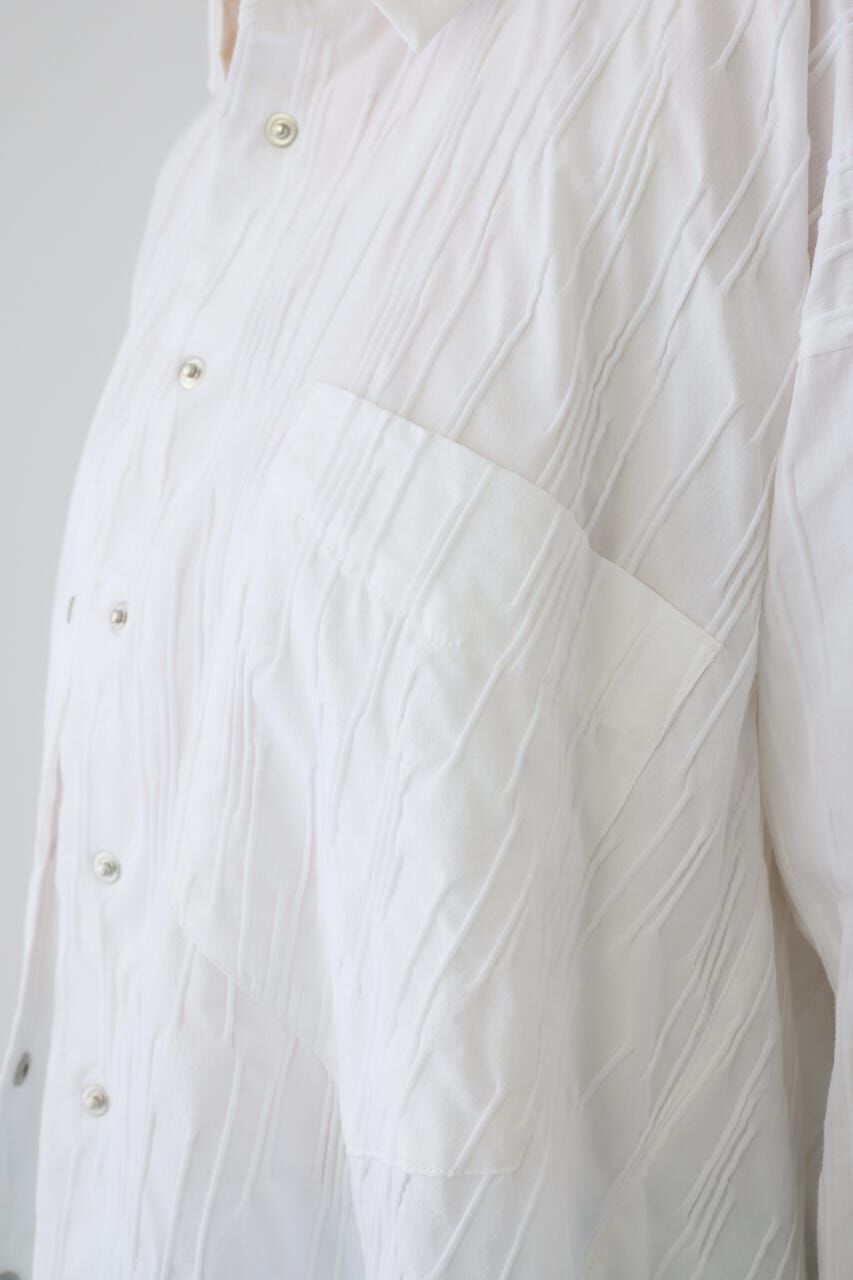 RIM.ARK 「Tuck pleats back volume SH」|シャツ・ブラウス|