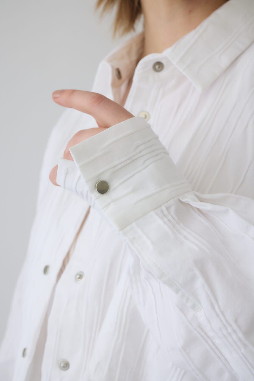 RIM.ARK 「Tuck pleats back volume SH」|シャツ・ブラウス|