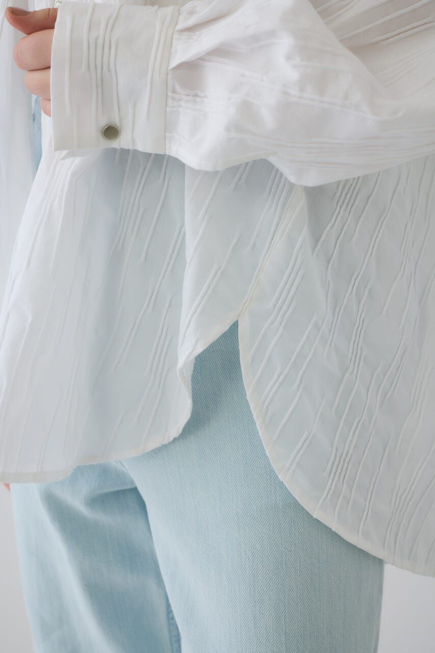 RIM.ARK 「Tuck pleats back volume SH」|シャツ・ブラウス|