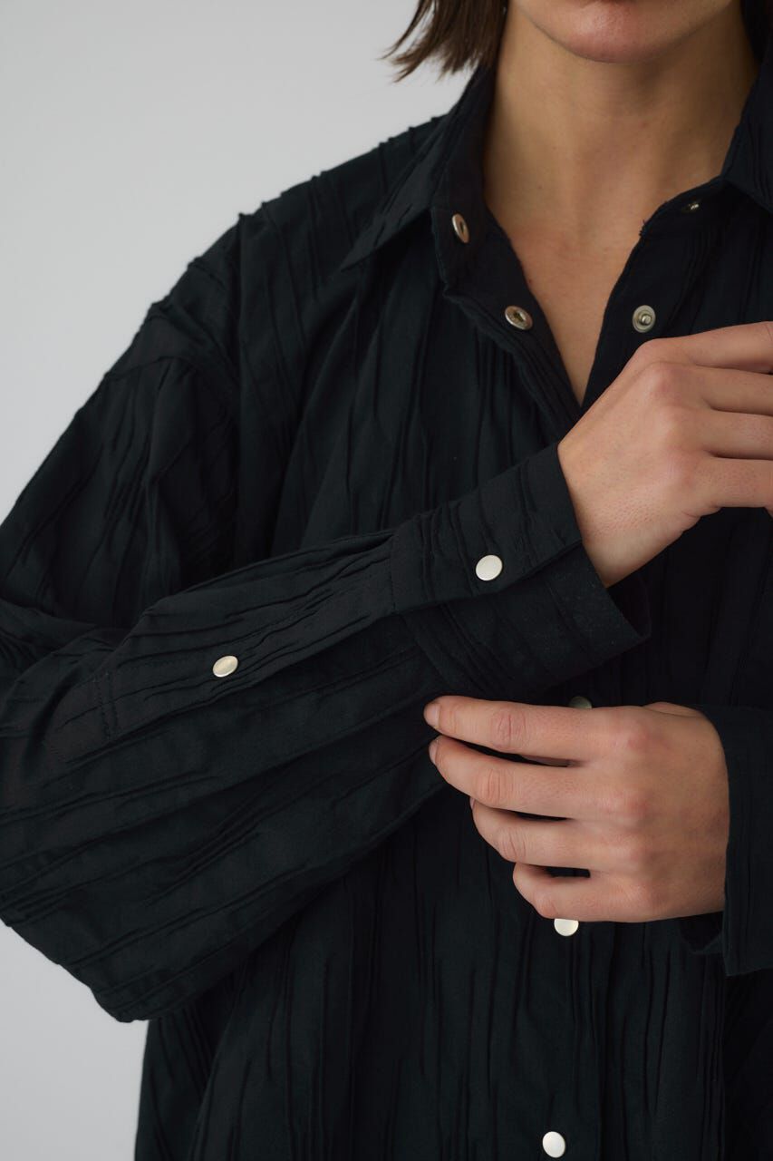RIM.ARK 「Tuck pleats back volume SH」|シャツ・ブラウス|