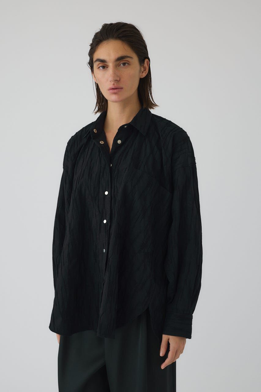 RIM.ARK 「Tuck pleats back volume SH」|シャツ・ブラウス|