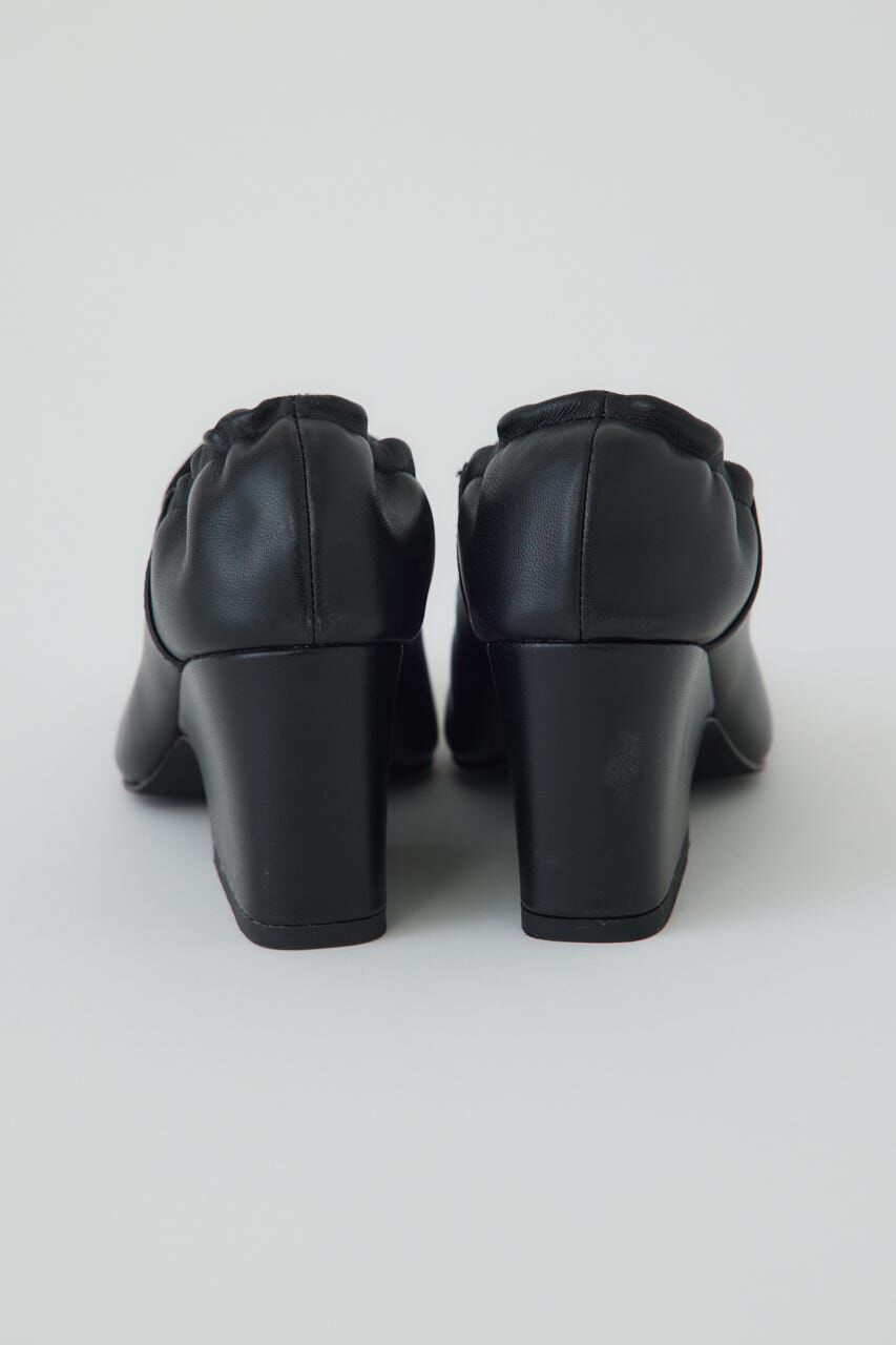 RIM.ARK 「Leather square toe heel」|パンプス|