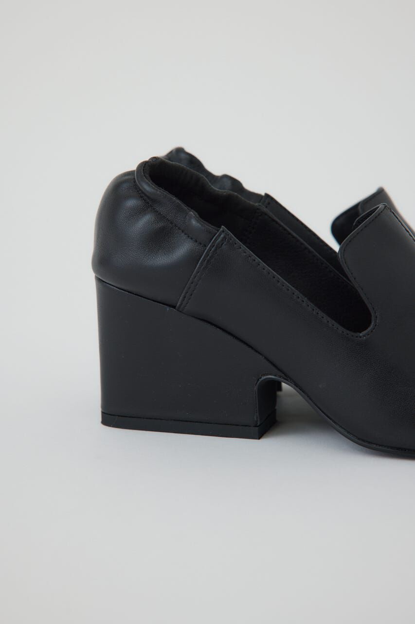 RIM.ARK 「Leather square toe heel」|パンプス|