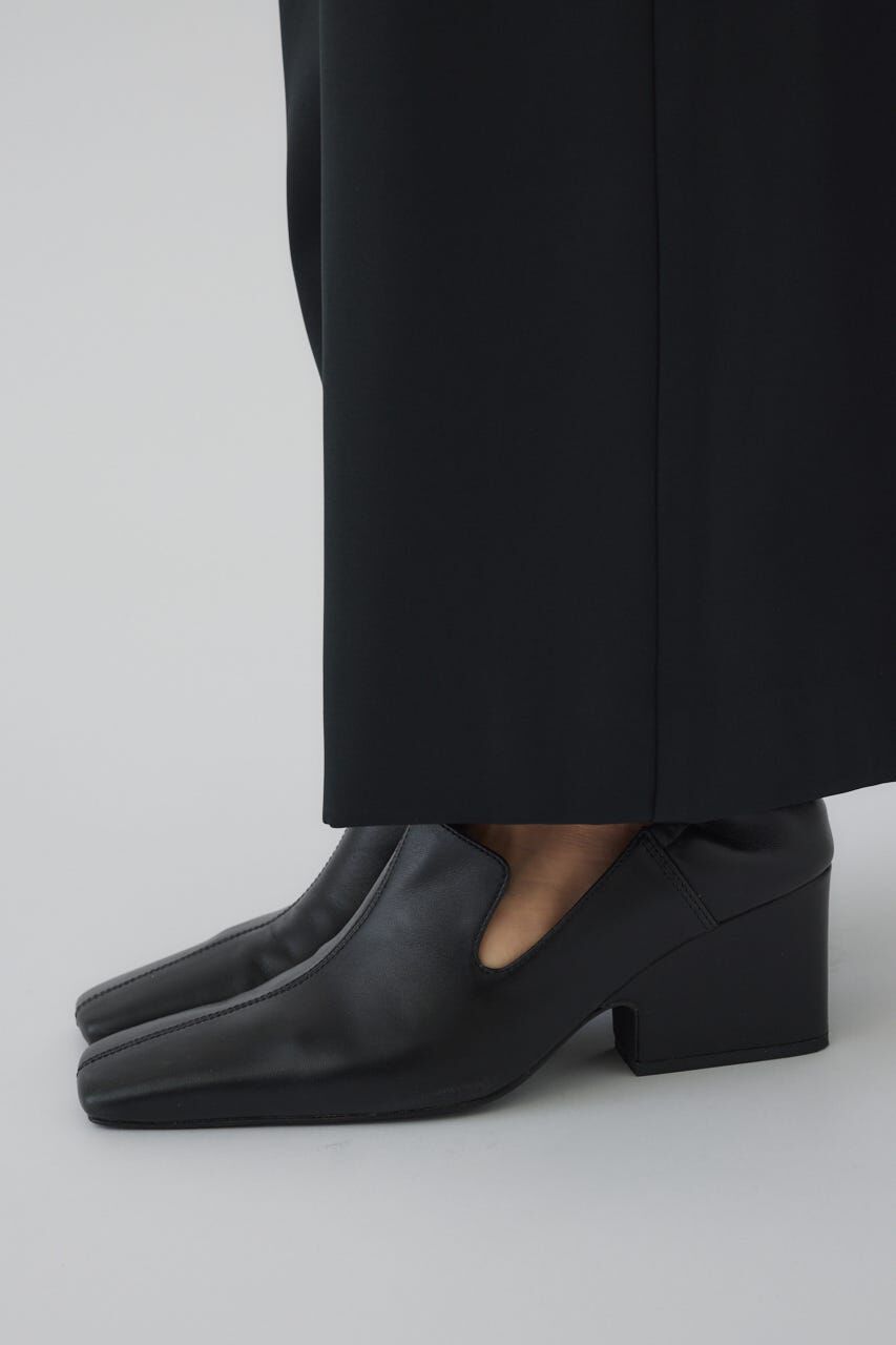 RIM.ARK 「Leather square toe heel」|パンプス|