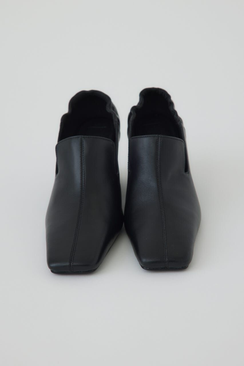 RIM.ARK 「Leather square toe heel」|パンプス|