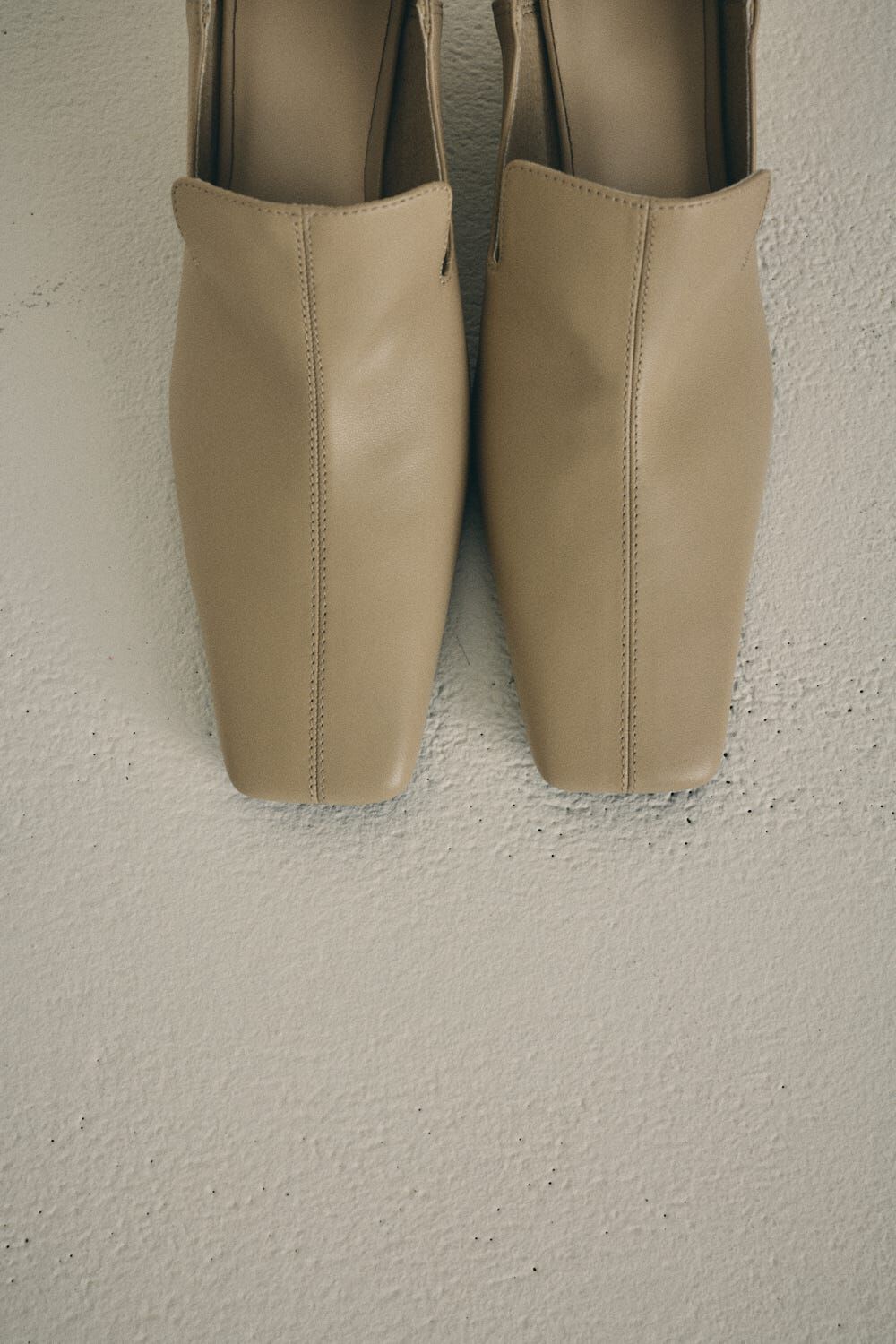 RIM.ARK 「Leather square toe heel」|パンプス|