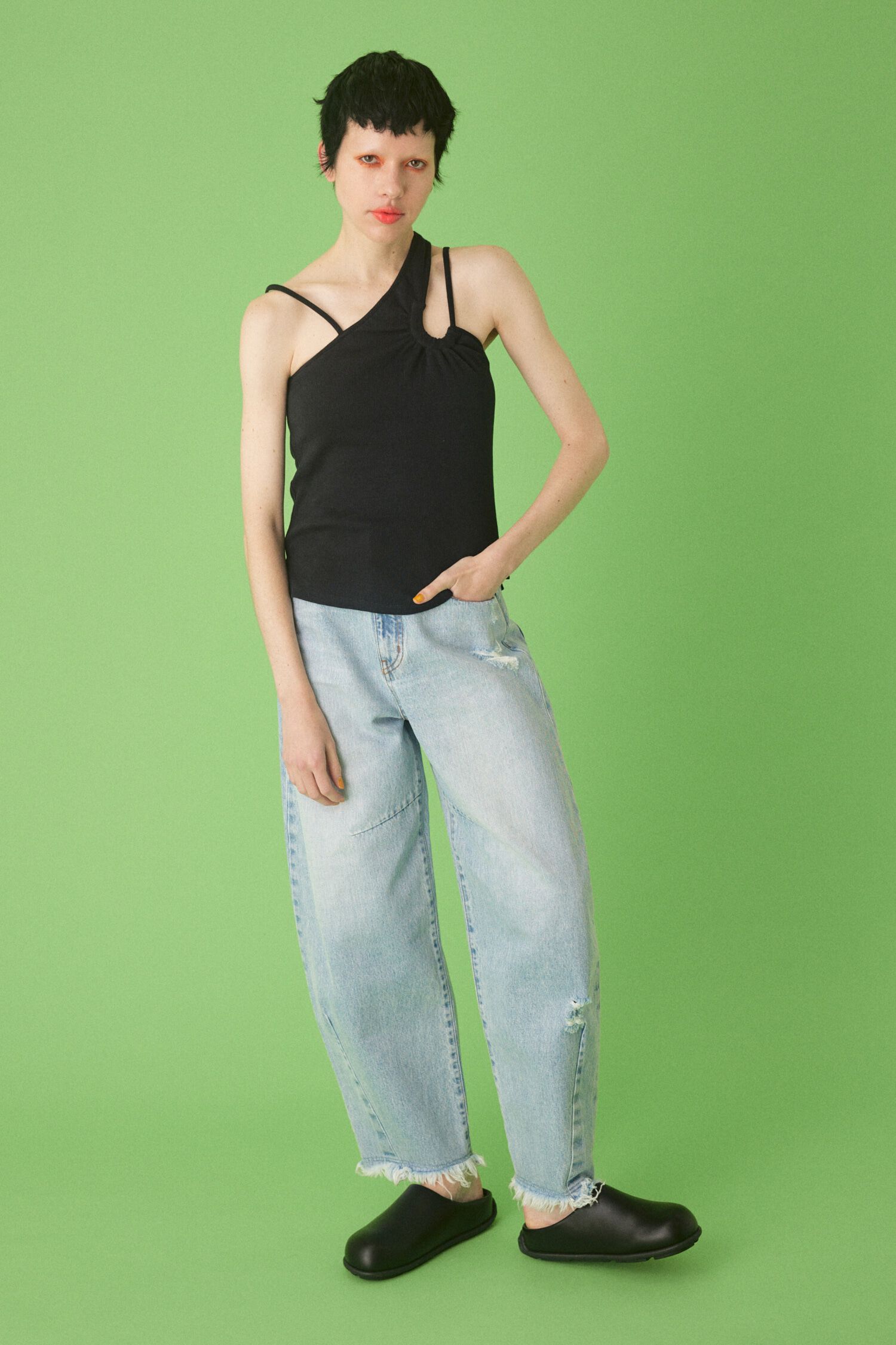 HeRIN.CYE「Cutting tanktop」|タンクトップ|