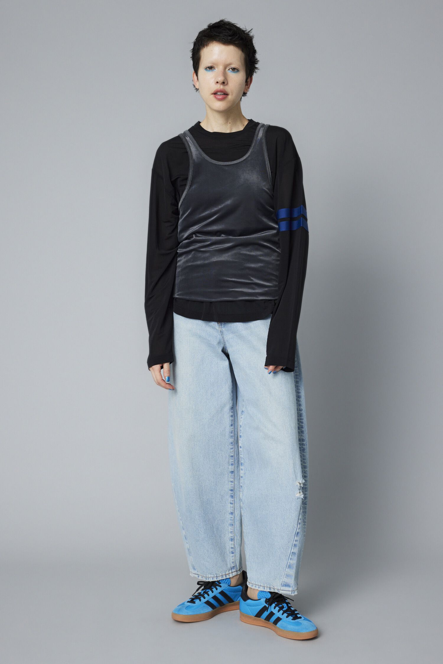 HeRIN.CYE「Velour tank top」|タンクトップ|