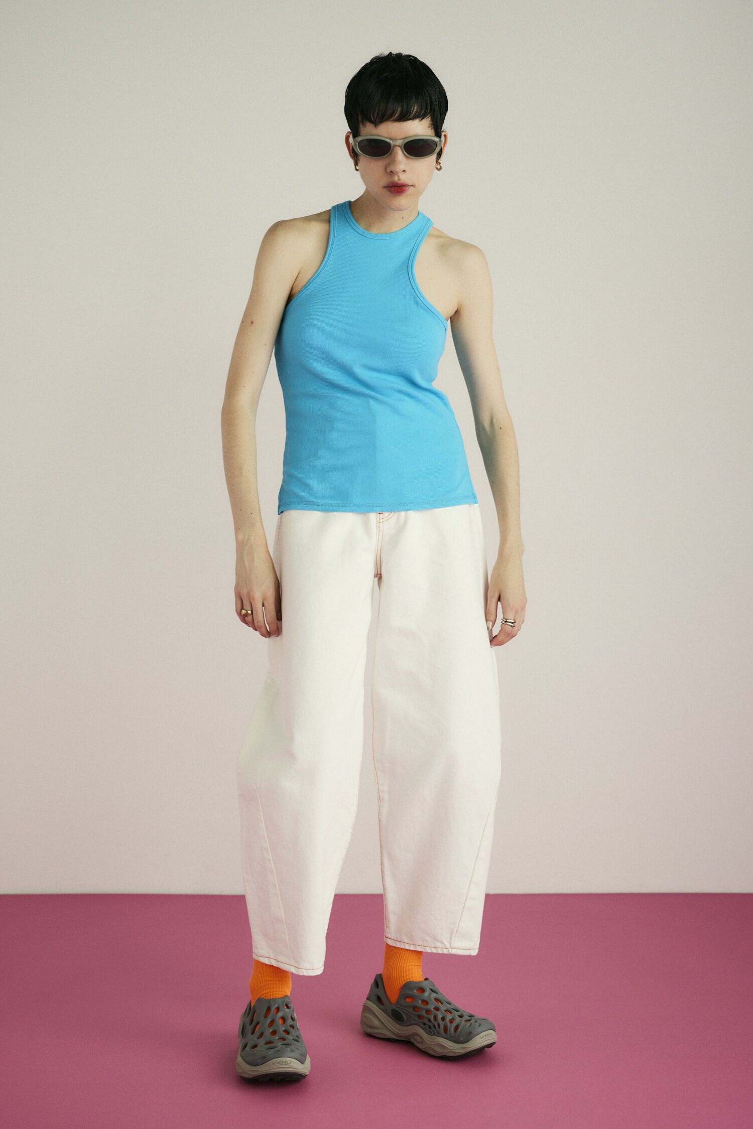 HeRIN.CYE「American sleeve tank top」|タンクトップ|