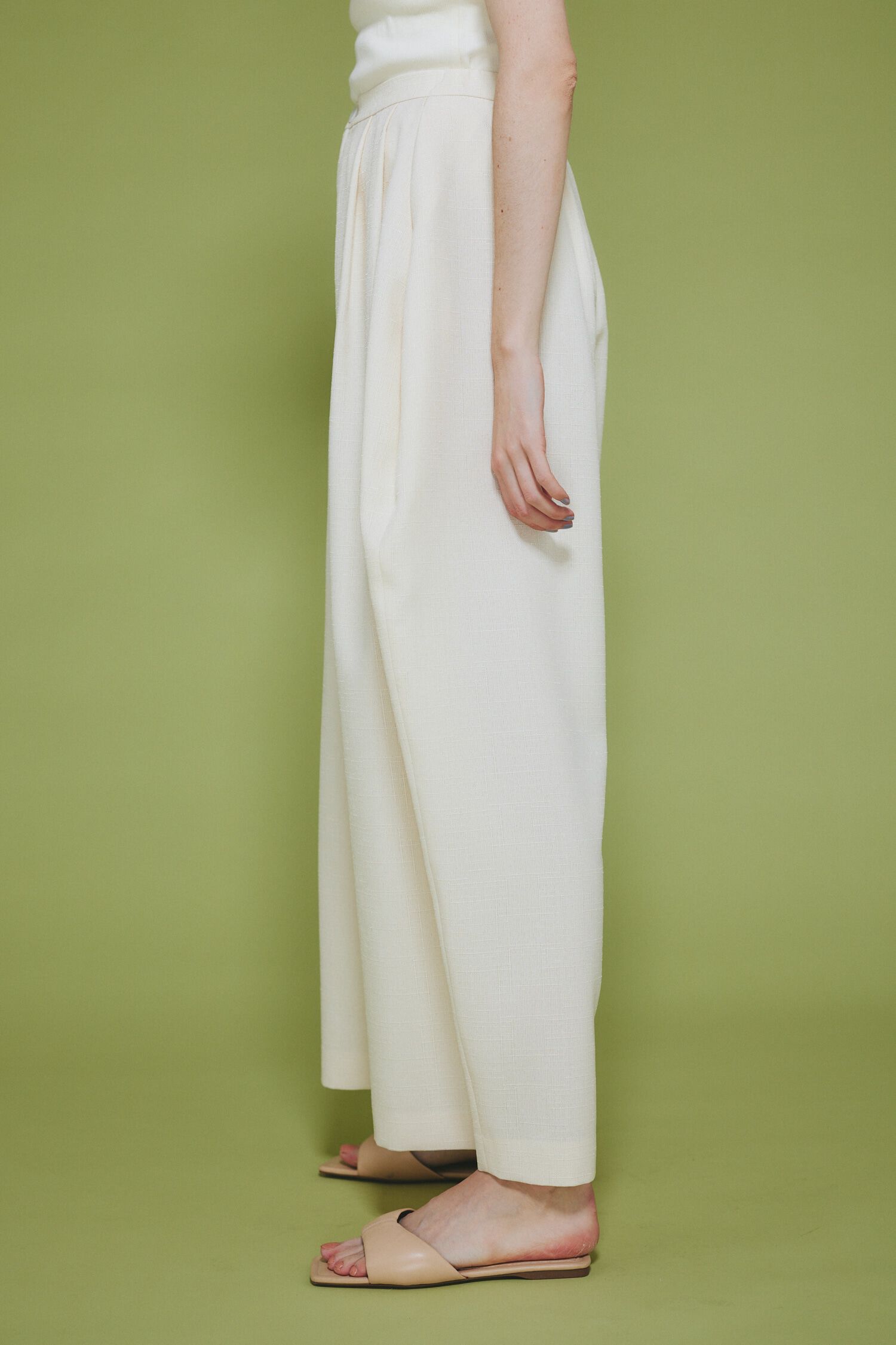 HeRIN.CYE「Many tuck pants」|その他|