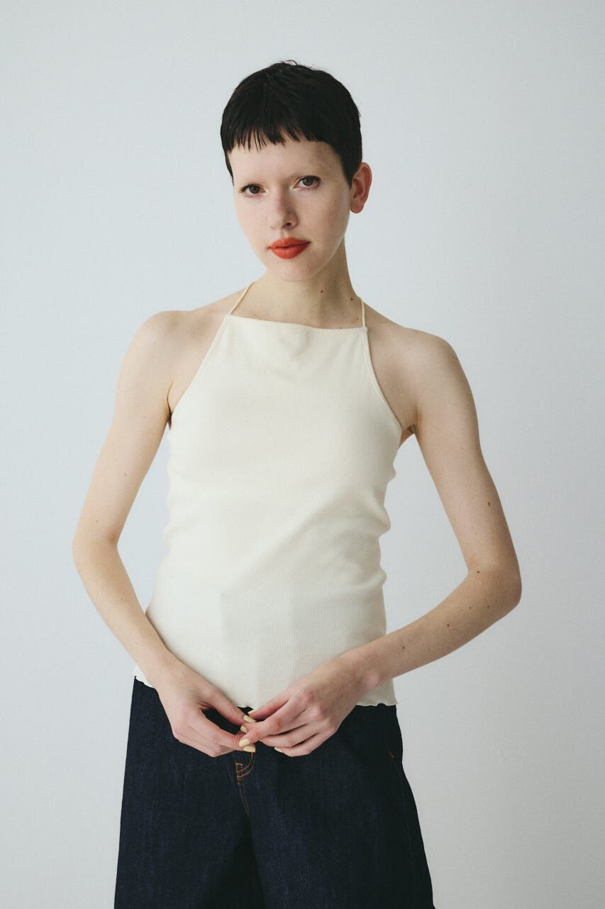 HeRIN.CYE「Bi color cord camisole」|キャミソール|