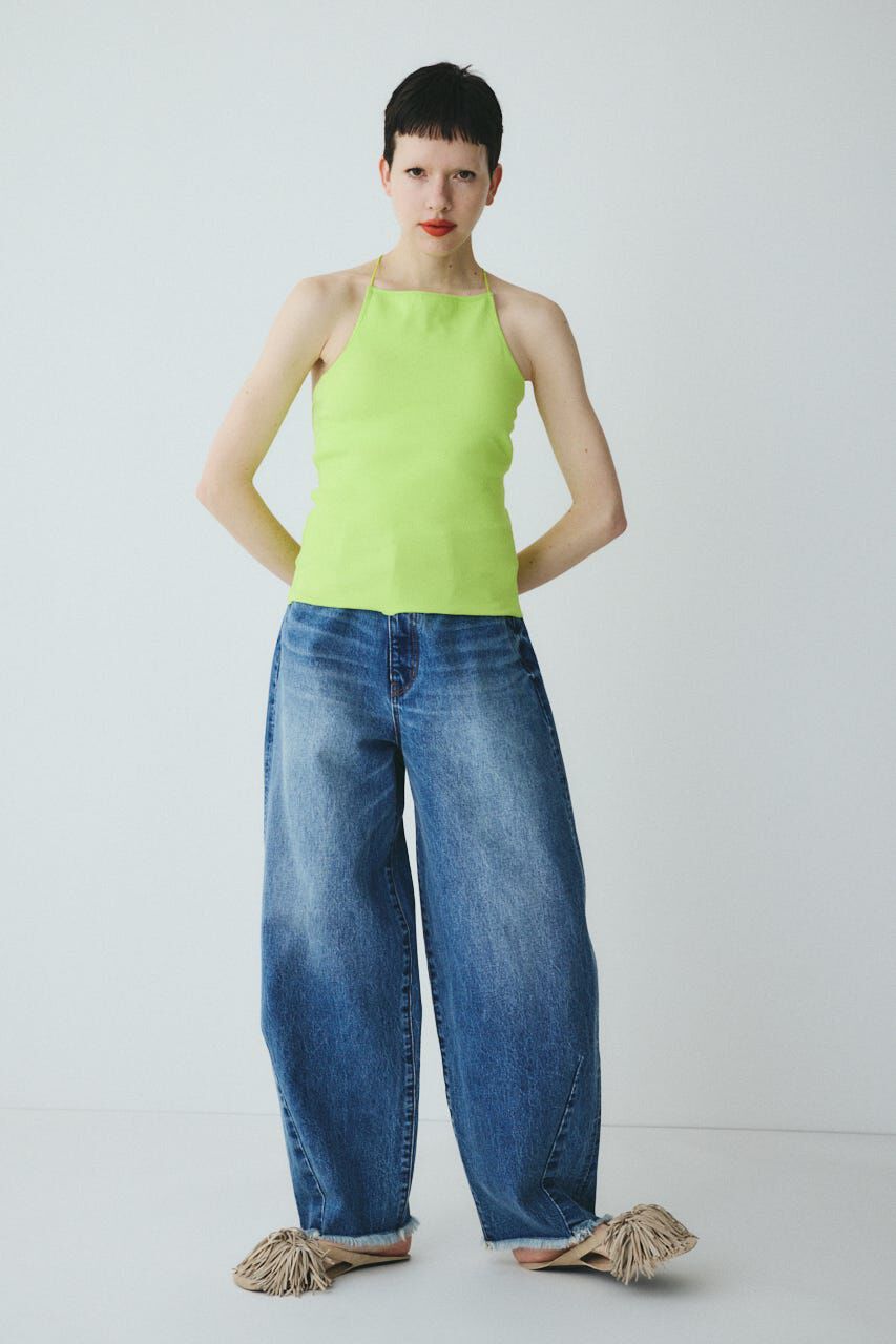 HeRIN.CYE「Bi color cord camisole」|キャミソール|