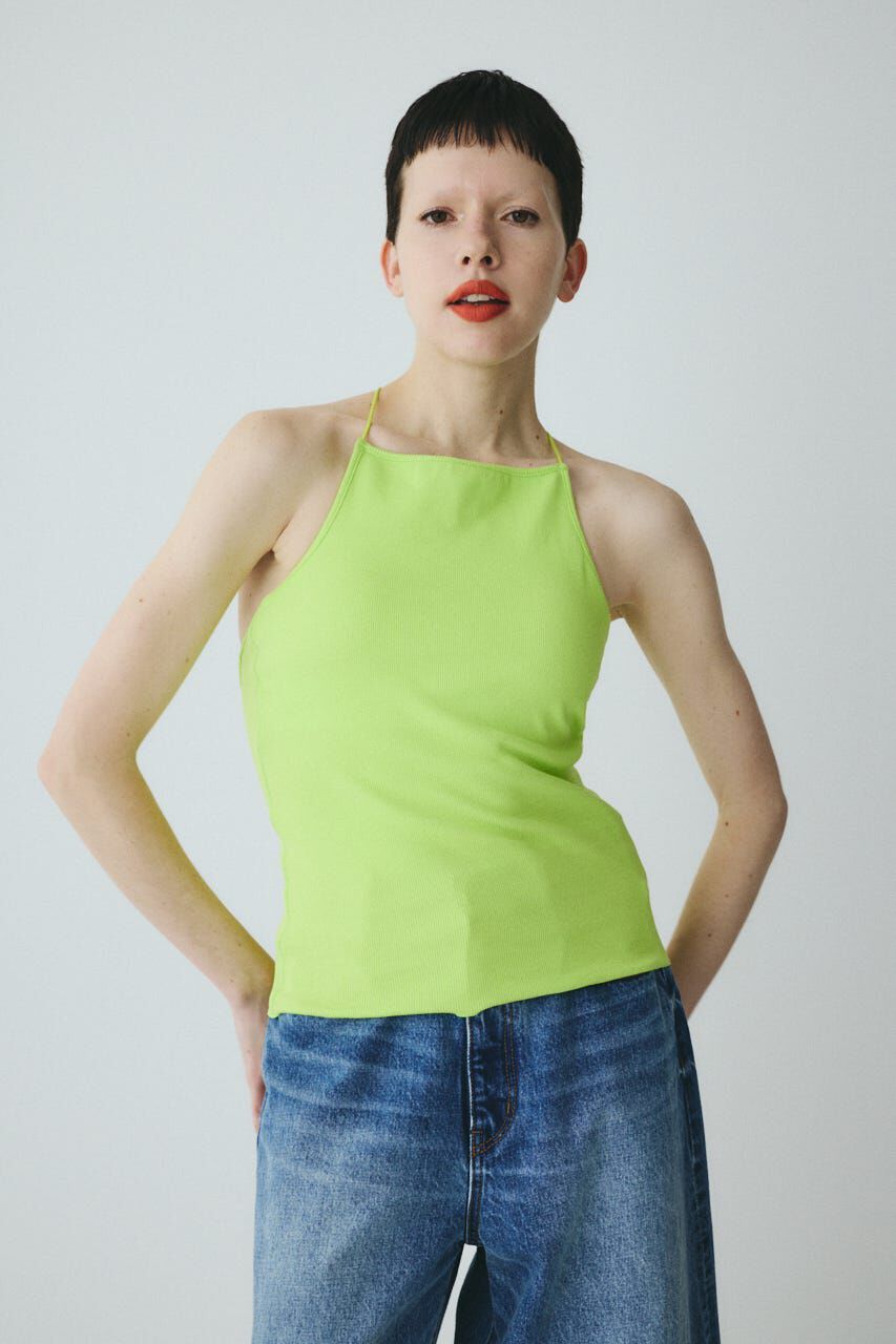 HeRIN.CYE「Bi color cord camisole」|キャミソール|