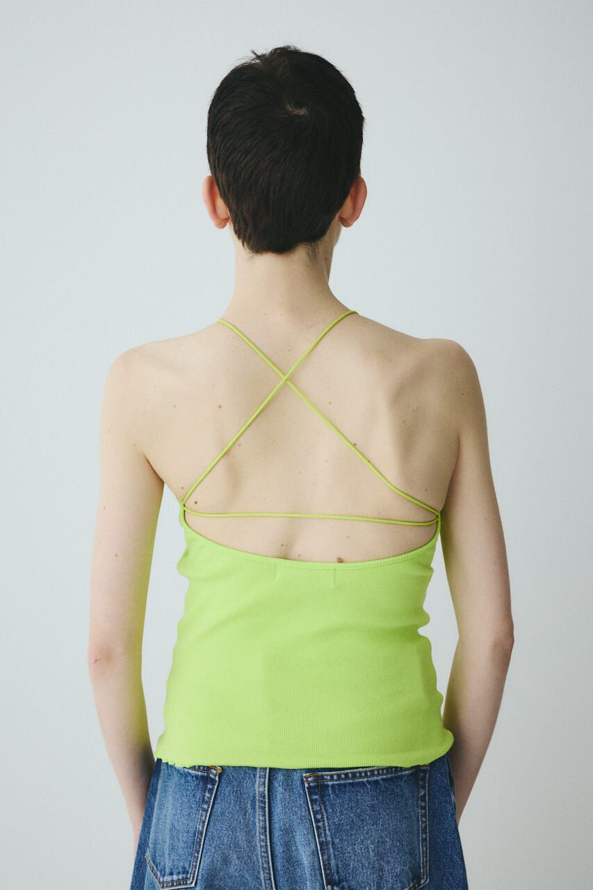 HeRIN.CYE「Bi color cord camisole」|キャミソール|