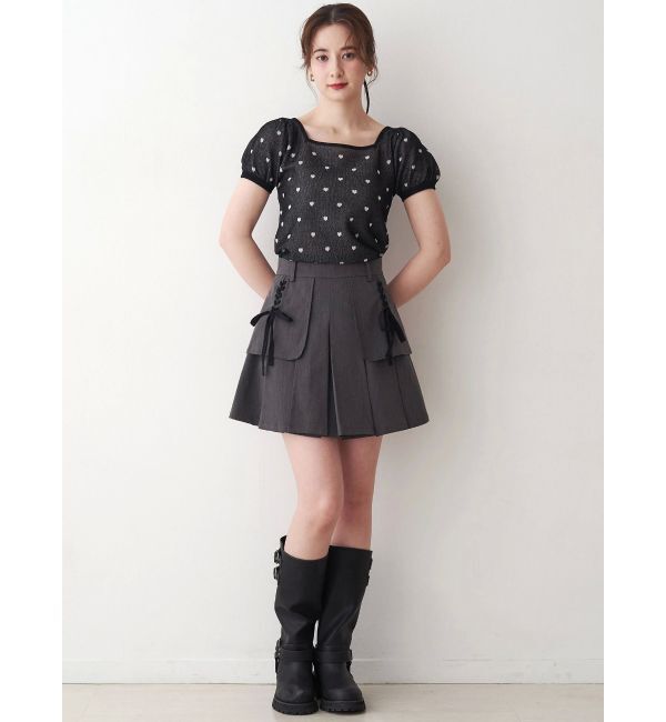 CALNAMUR「ハートジャガードコンパクトニット」|ニット・セーター|