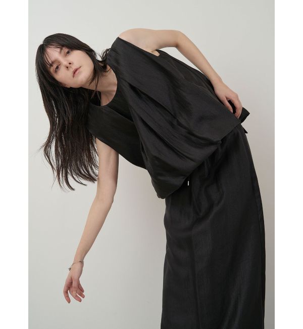 ELENDEEK「SHINY BALLOON BL」|シャツ・ブラウス|ブラック