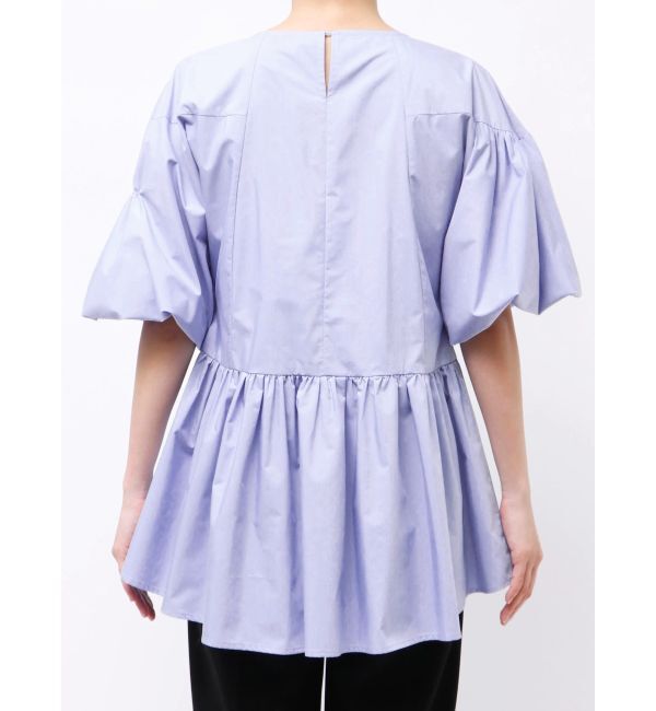 ELENDEEK「GATHER BALLOON PEPLUM BL」|シャツ・ブラウス|