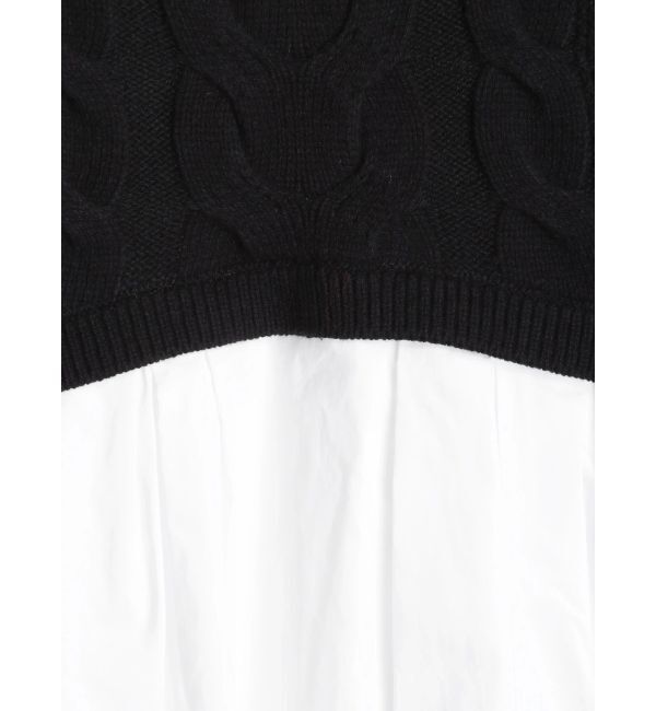 ELENDEEK「ASYMMETRY DOCKING KT」|ニット・セーター|