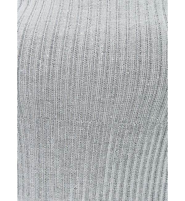 dazzlin「ハイネックミニスパンコールシアーニット」|ニット・セーター|