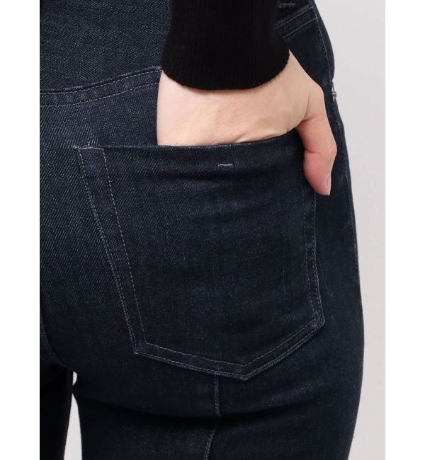 MERCURYDUO「レーストリミングカットアウトデニムパンツ」|デニム|