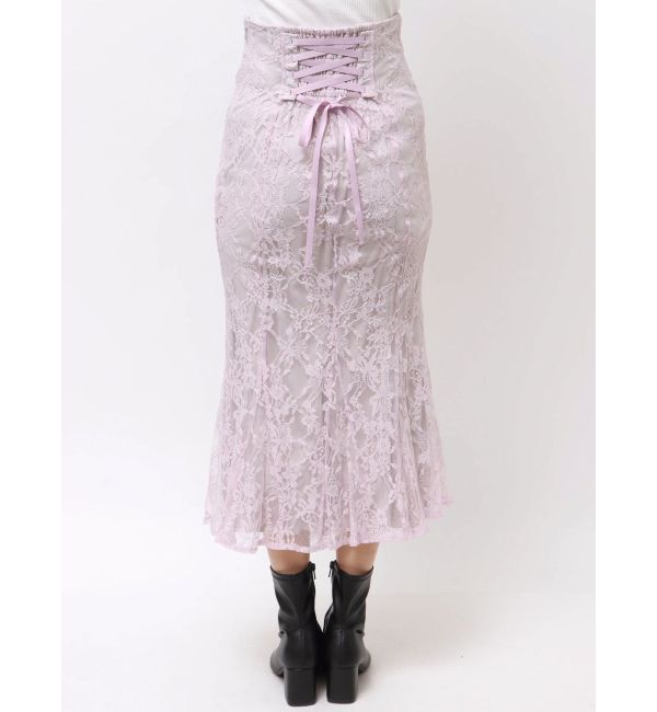 MERCURYDUO「レースマーメイドスカート」|スカート|