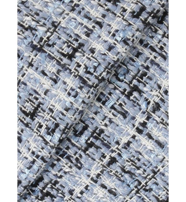 MERCURYDUO「【セットアップ着用可】フィットアンドフレアツイードジャケット」|テーラードジャケット|