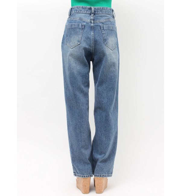 MERCURYDUO「ストレートデニムパンツ」|デニム|