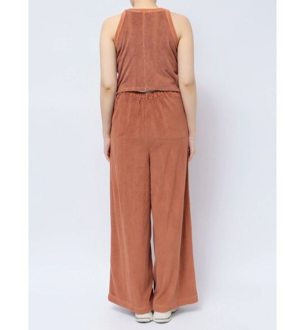 Ungrid「Miller別注 バックオープンパイルロンパース」|オールインワン|