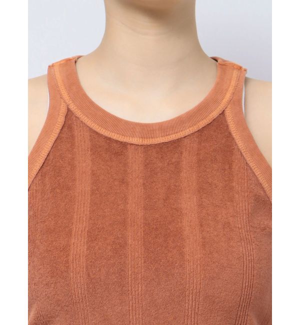 Ungrid「Miller別注 バックオープンパイルロンパース」|オールインワン|