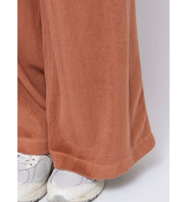 Ungrid「Miller別注 バックオープンパイルロンパース」|オールインワン|