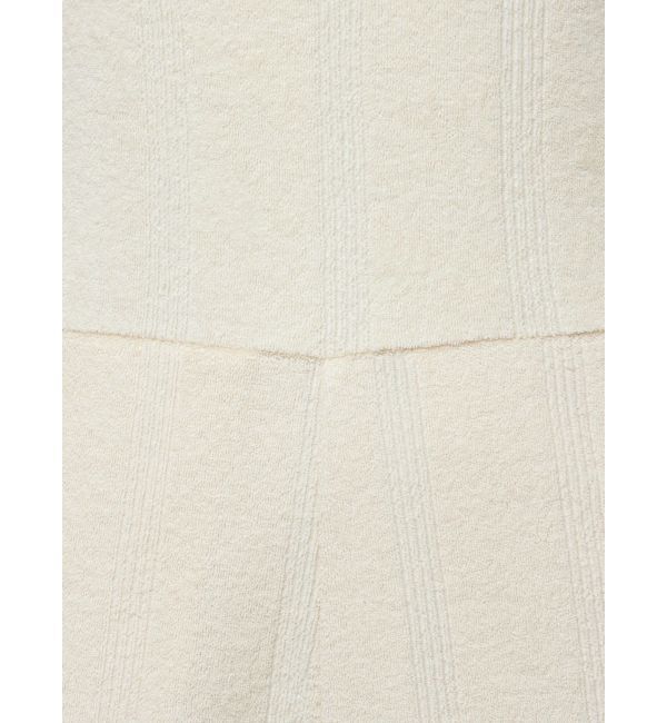 Ungrid「Miller別注 バックオープンパイルロンパース」|オールインワン|