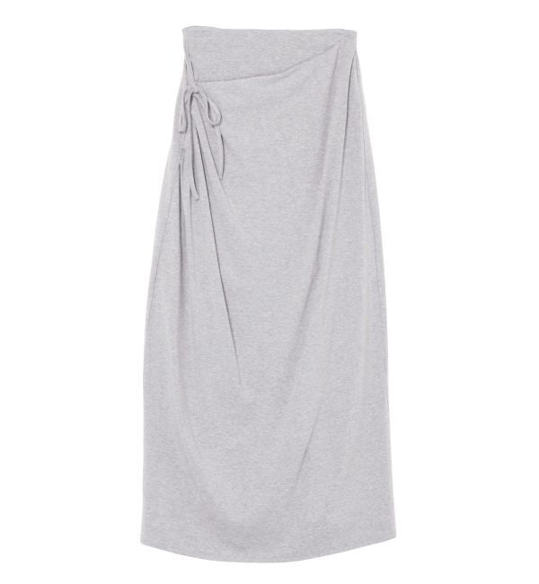 LAGUNAMOON「アシンメトリーデザインカットスカート」|スカート|グレー