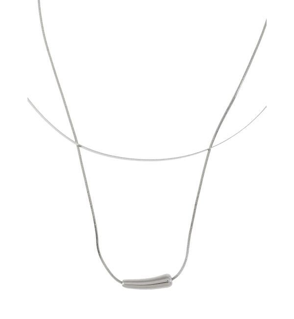 LAGUNAMOON「フォルムパーツ2連ネックレス」|ネックレス|