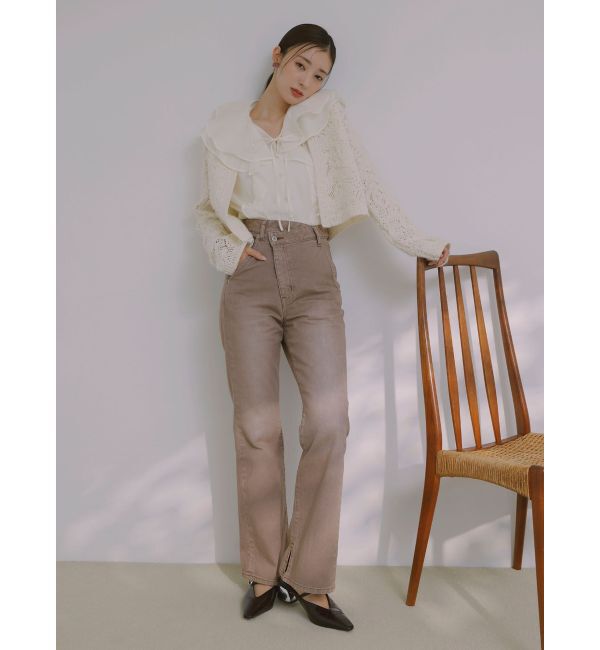 LAGUNAMOON「MODERNカッティングメタルヒールミュール」|その他|