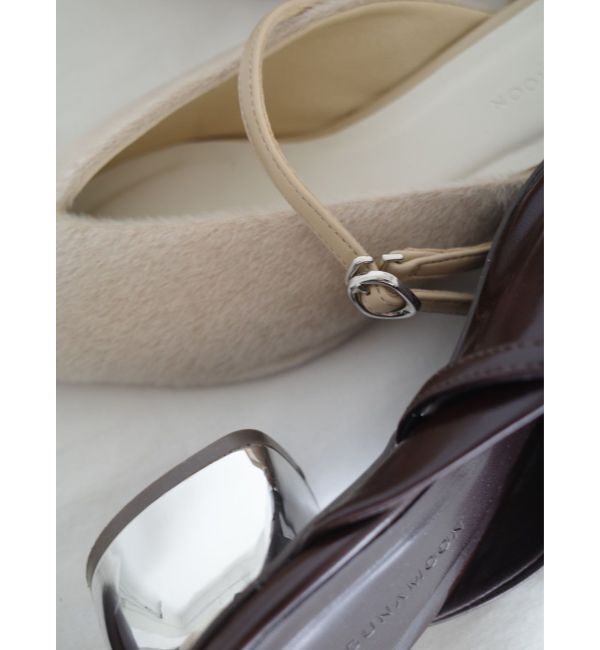 LAGUNAMOON「MODERNカッティングメタルヒールミュール」|その他|