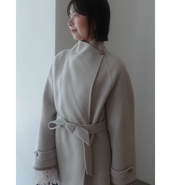 LAGUNAMOON「ラペルリバーコート」|その他|