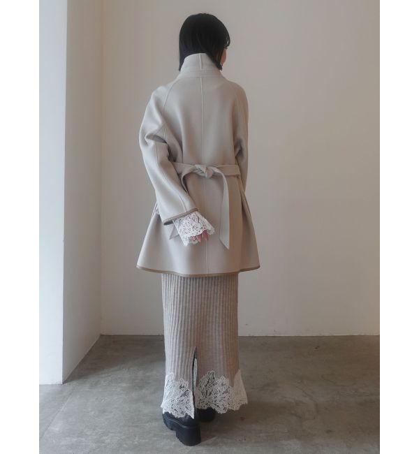 LAGUNAMOON「ラペルリバーコート」|その他|