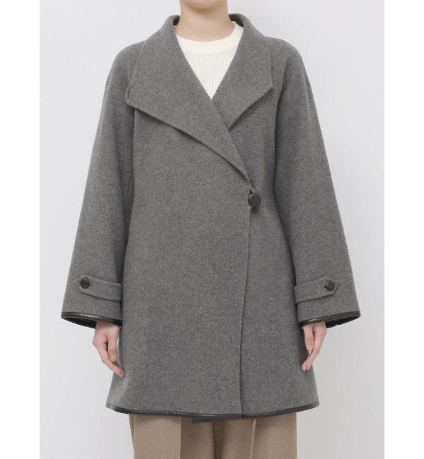 LAGUNAMOON「ラペルリバーコート」|その他|