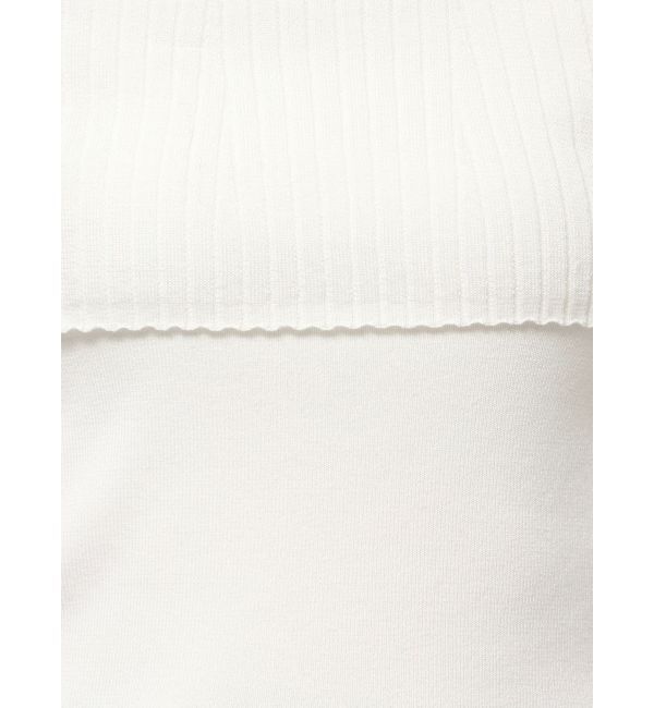 LAGUNAMOON「シアーオフショルニットプルオーバー」|ニット・セーター|