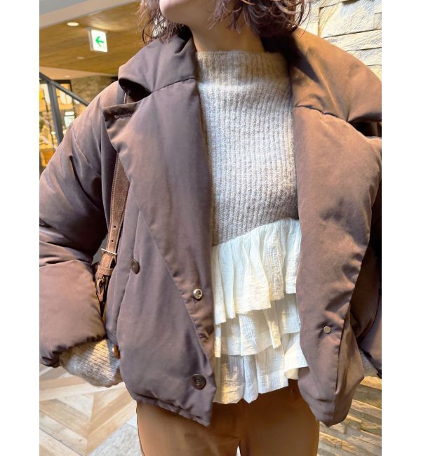 LAGUNAMOON「ダブルショートアライドダウン」|ダウン|