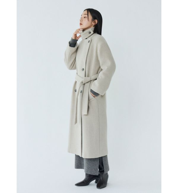 LAGUNAMOON「【REVIVAL】2WAYカラーロングコート」|ステンカラーコート|