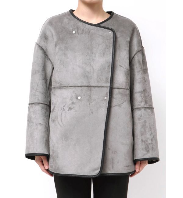 LAGUNAMOON「【REVIVAL】リバーシブルボアブルゾン」|その他|