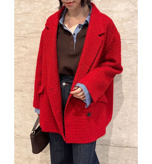 LAGUNAMOON「ツイードオーバージャケットコート」|その他|