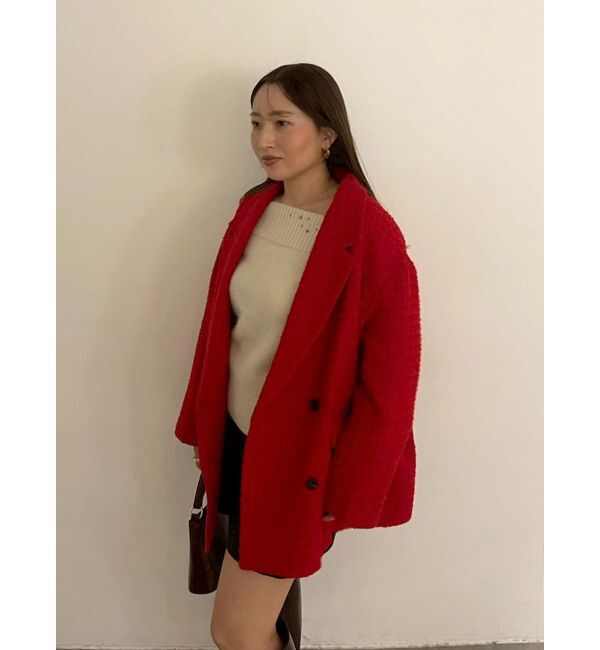 LAGUNAMOON「ツイードオーバージャケットコート」|その他|