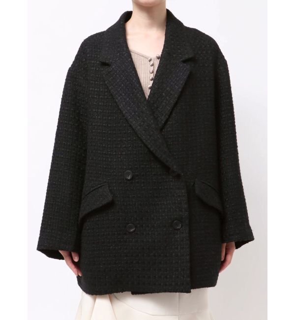 LAGUNAMOON「ツイードオーバージャケットコート」|その他|