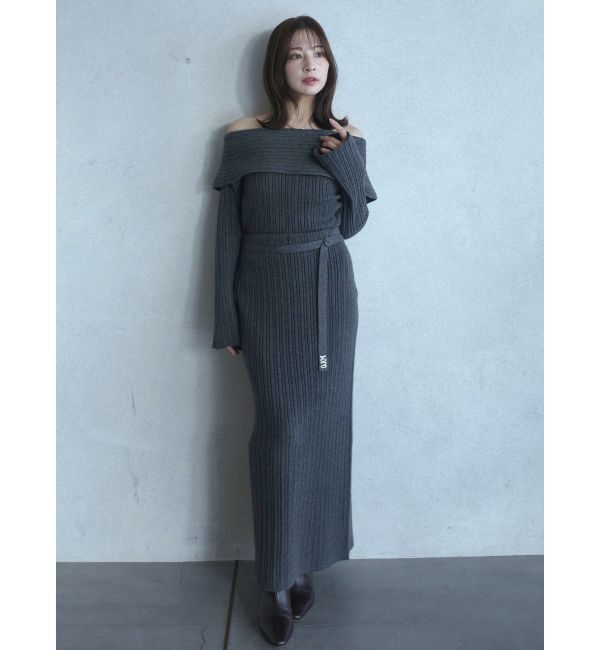 LAGUNAMOON「【POLO BCSコラボ】Iラインニットスカート」|スカート|