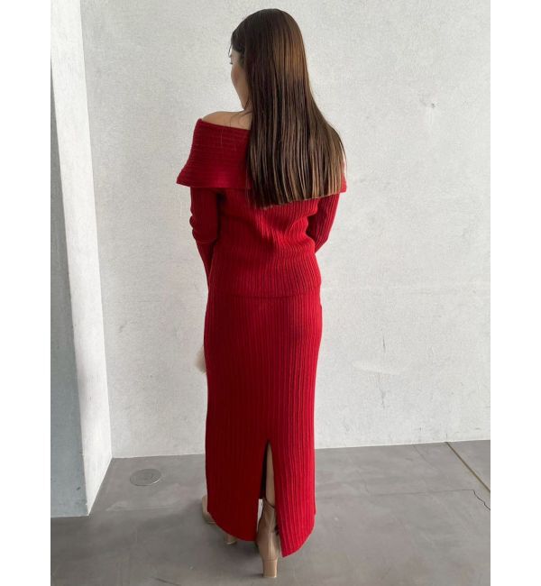 LAGUNAMOON「【POLO BCSコラボ】Iラインニットスカート」|スカート|