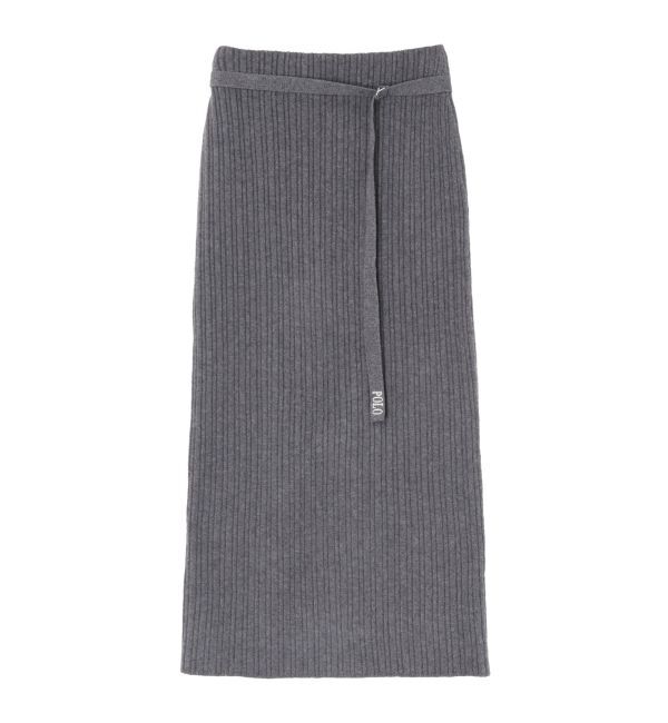 LAGUNAMOON「【POLO BCSコラボ】Iラインニットスカート」|スカート|