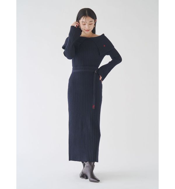 LAGUNAMOON「【POLO BCSコラボ】Iラインニットスカート」|スカート|